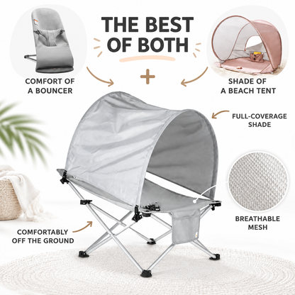 The Breezy Baby™ | Full-Shade Outdoor Infant Chair