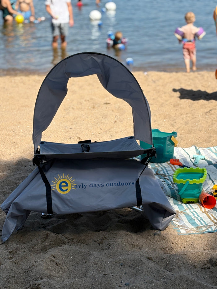 The Breezy Baby outdoor infant lounger